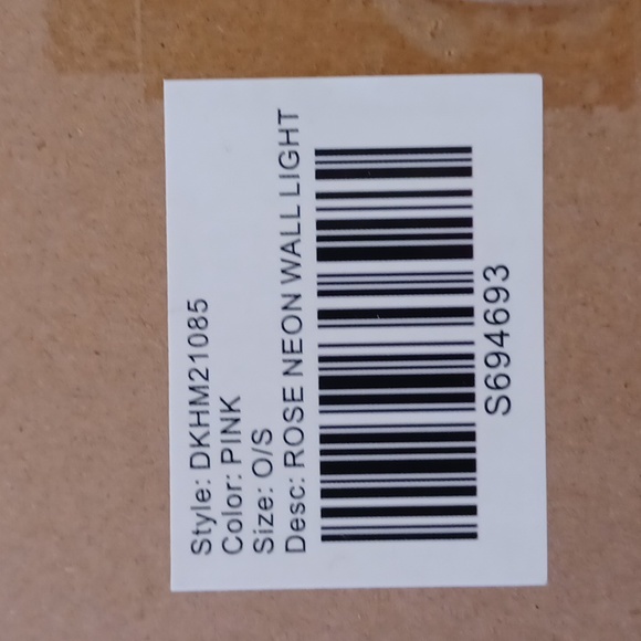 Dolls Kill Rose Neon Sign with adapter easy to hang nice gift idea - Picture 6 of 8